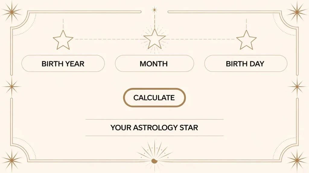 Birthday Star Calculator