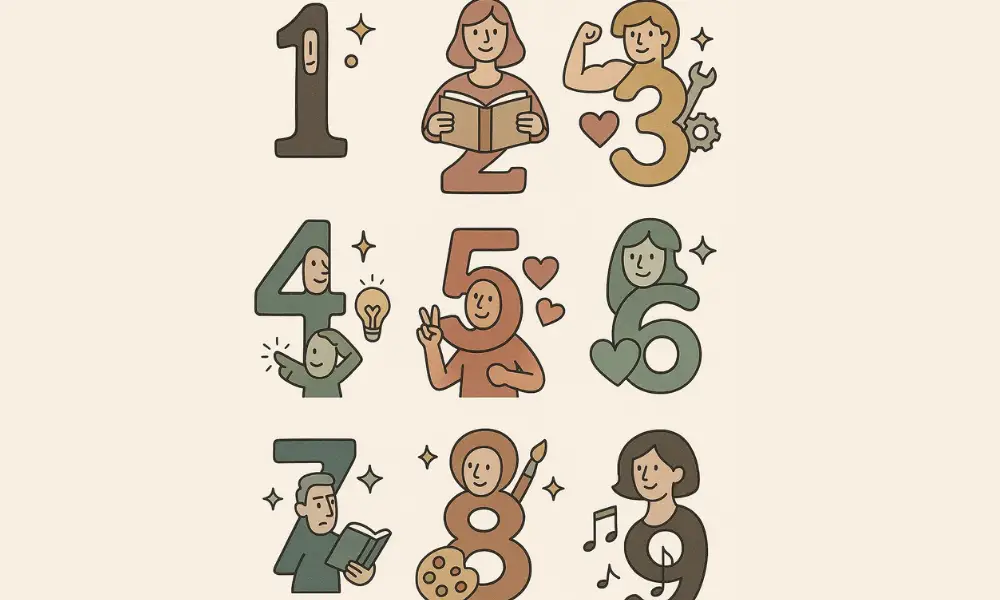 Birth Day Numbers 1 to 9